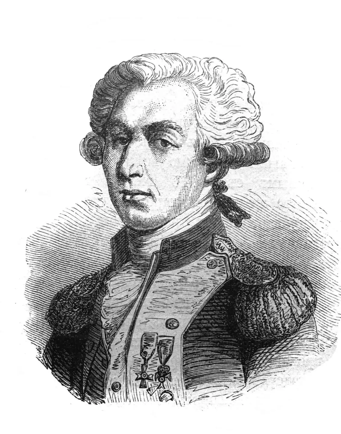 Portrait of Marquis de Lafayette