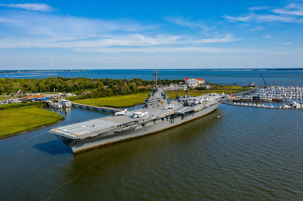 USS Yorktown Harbor Tour