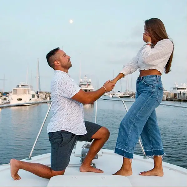 Proposal on the Boat