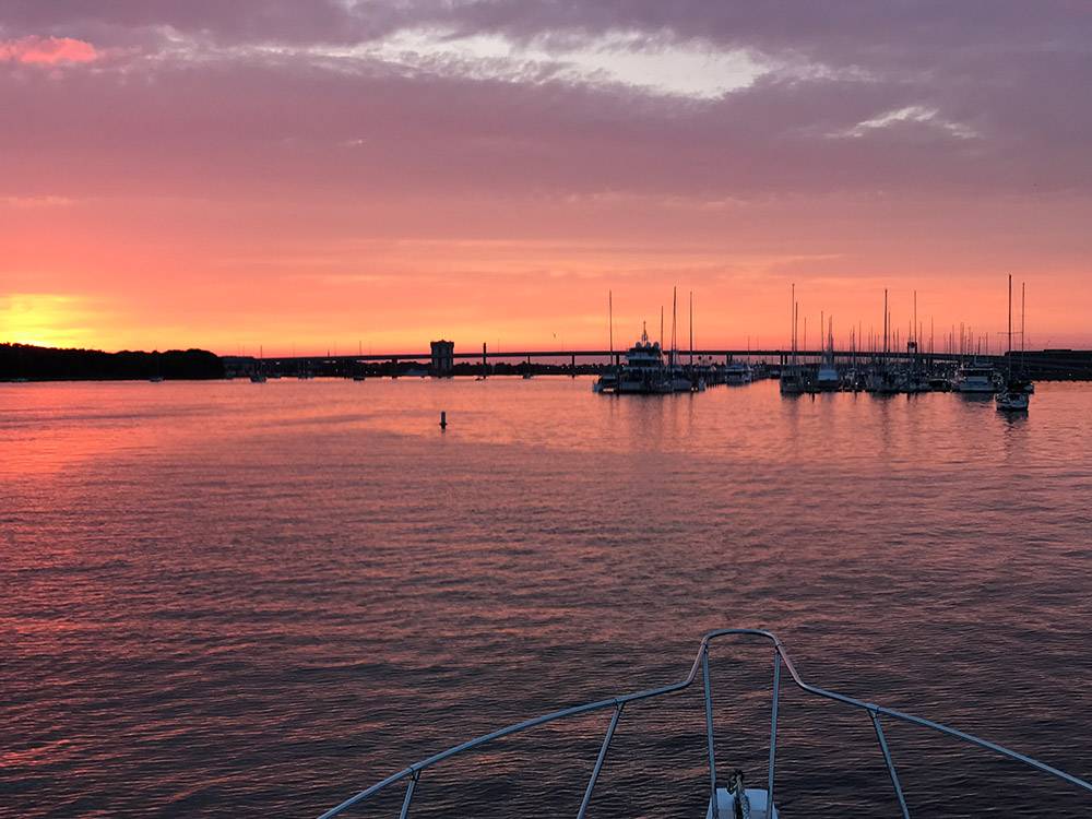 sunset cruise charleston